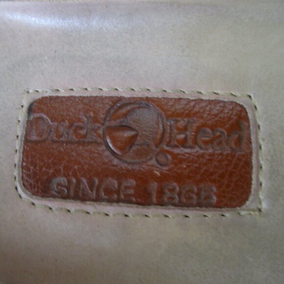 Duck Horn Womens Tan Leather Flat Loafer Mule - Size 8M - Picture 5 of 9